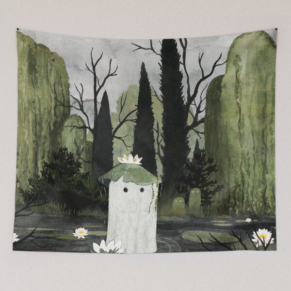 Item preview, Water Lily Ghost (2) designed and sold by katherineblower.