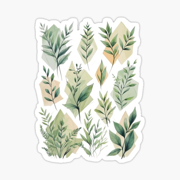 Item preview, Botanical Food Wrap Art designed and sold by Zakrytos ★★★★★.