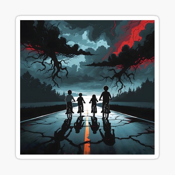 Stranger Things – The Darkness is calling Sticker