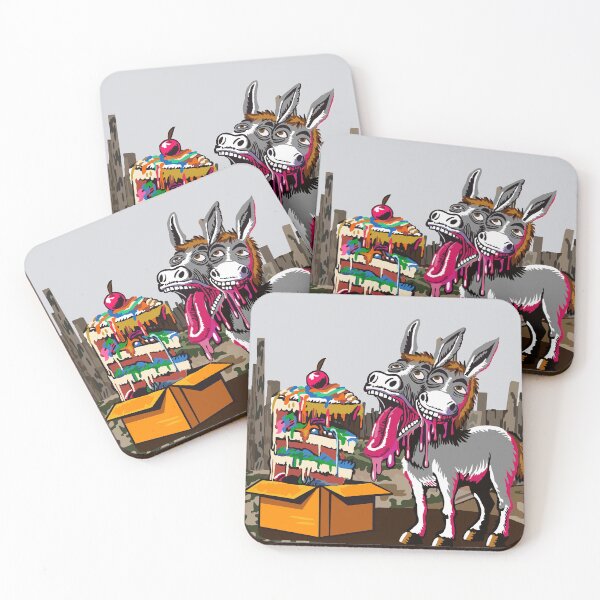 Item preview, Corruption Cake, Hungry Donkey designed and sold by KlakkDrawsStuff.