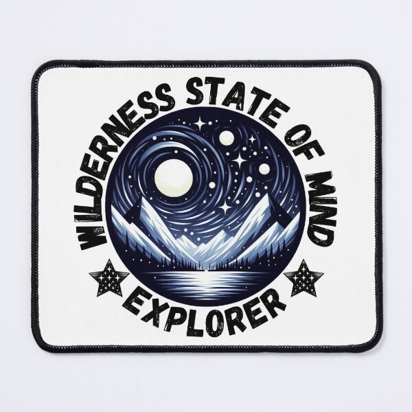 Item preview, Wildreness state of mind explorer badge designed and sold by Team Wings.