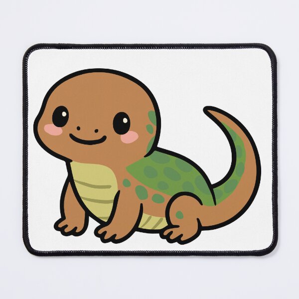 Item preview, Cute Lizard Sticker – Kawaii Gecko designed and sold by EntangledQNTM.