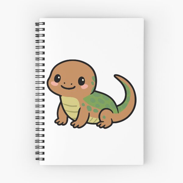 Item preview, Cute Lizard Sticker – Kawaii Gecko designed and sold by EntangledQNTM.