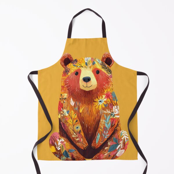 Item preview, Warm Portrait of a Teddy Bear designed and sold by MidArtForge.