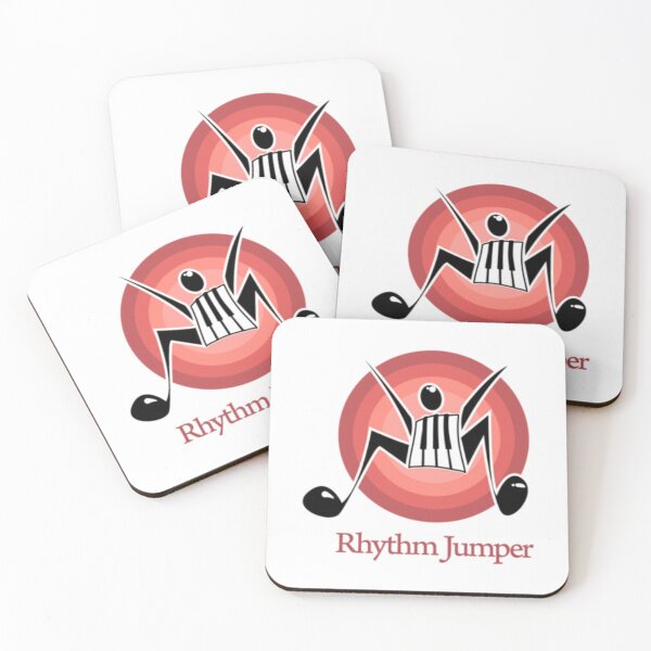 Item preview,  Rhythm Jumper Dynamic Dancer Silhouette - Music & Movement Art designed and sold by Colorful-Garden.