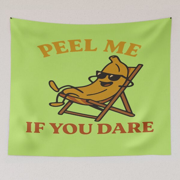 Item preview, Peel Me If You Dare – Cheeky banana with attitude for all those who are bold, funny & fruity on the go designed and sold by FotoworldEdel.