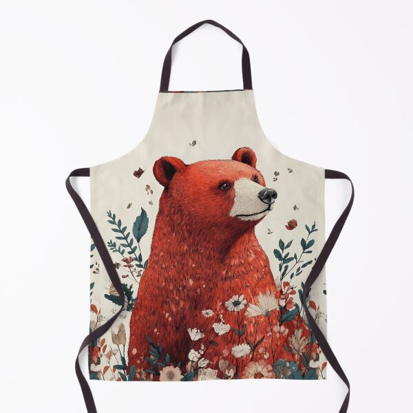 Item preview, Warm Portrait of a Teddy Bear designed and sold by MidArtForge.