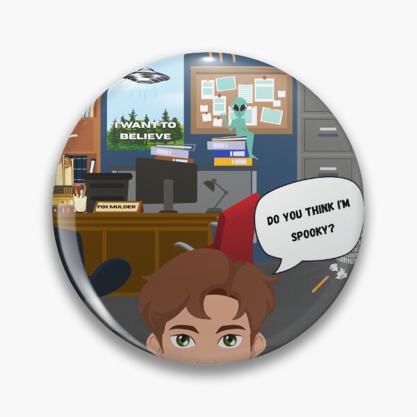 Item preview, XFiles Mulder Sticker designed and sold by Toridwn.
