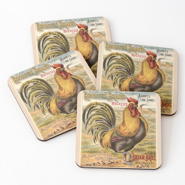 Item preview, Rooster Brand Molasses, 1891 designed and sold by HausHatfield.