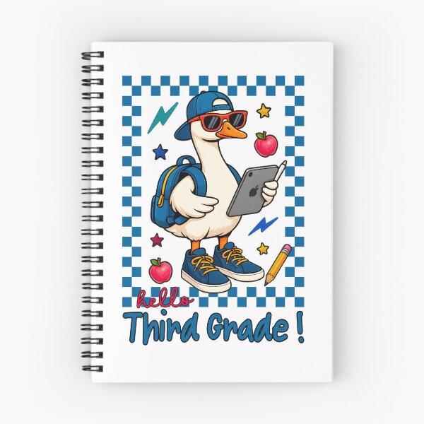 Item preview, Hello Third Grade Cool Duck With Tablet And Shades Funny School Design designed and sold by tigger shop.