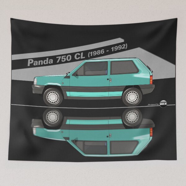 Item preview, Panda 750 CL - 1986 to 1992 (Turchese) Minimal Icon of the 80s  designed and sold by Azaziel.