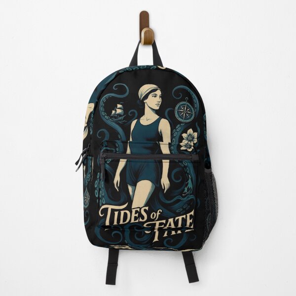 Item preview, Tides of Fate Nautical Vintage Swimmer Ocean Adventure Design designed and sold by Shoot-The-Moon.