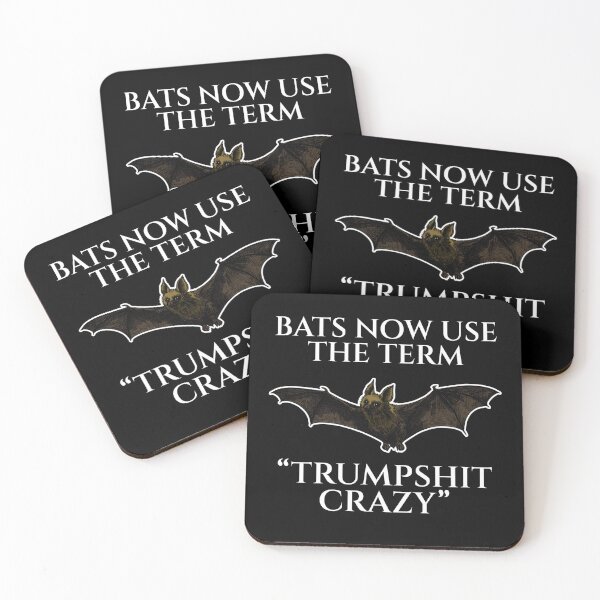 Item preview, Trumpshit Crazy Funny Bat Parody Political Satire  designed and sold by The Junto Shop.