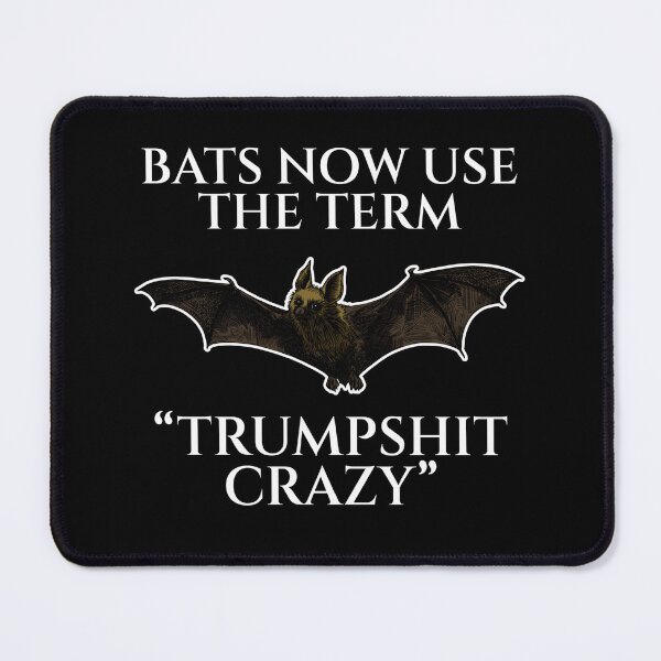 Item preview, Trumpshit Crazy Funny Bat Parody Political Satire  designed and sold by The Junto Shop.
