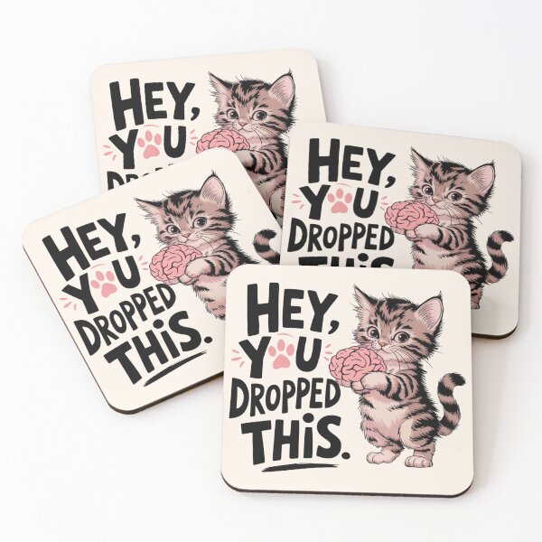 Item preview, Hey You Dropped This Cat Meme T-Shirt – Funny Animal Sarcastic Tee designed and sold by legendaryskins.