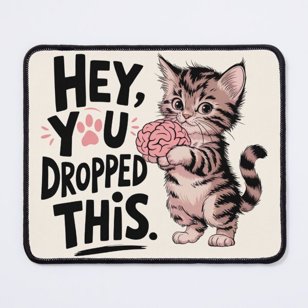 Item preview, Hey You Dropped This Cat Meme T-Shirt – Funny Animal Sarcastic Tee designed and sold by legendaryskins.
