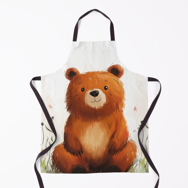 Item preview, Warm Portrait of a Teddy Bear designed and sold by MidArtForge.