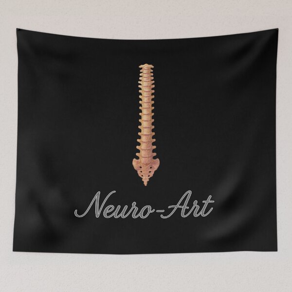 Item preview, Spinal Column Watercolor – Artistic Anatomy Poster designed and sold by Design_Your_Day.
