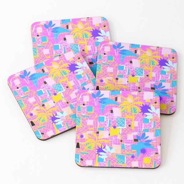 Item preview, Colorful Palm Tree Tropical Pattern Seamless Repeat  designed and sold by Sharon Schwalbe.