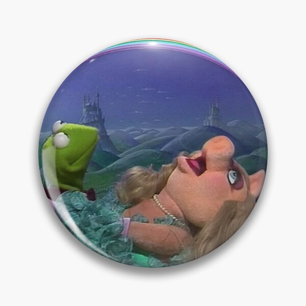 Item preview, kermit and miss piggy inspired screenshot  designed and sold by muppetbecca.