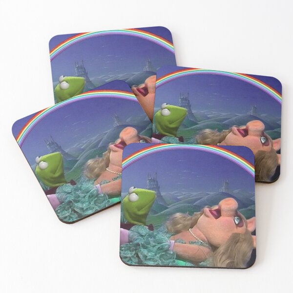 Item preview, kermit and miss piggy inspired screenshot  designed and sold by muppetbecca.