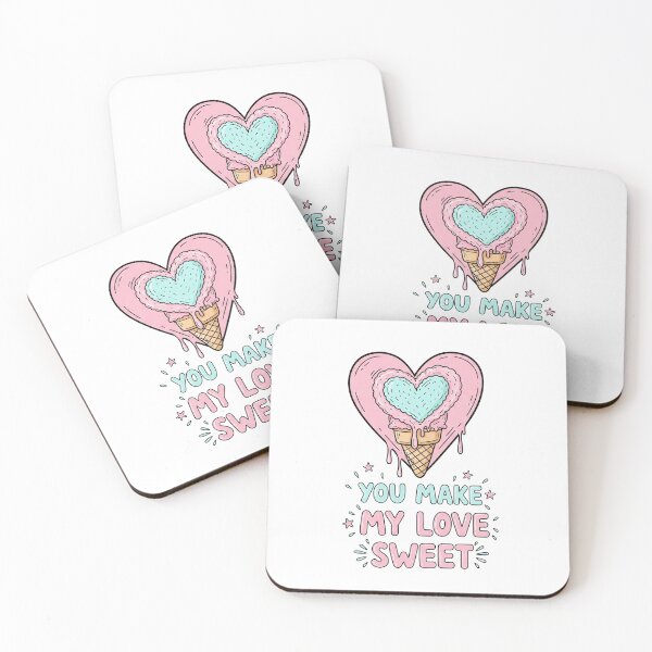 Item preview, You Make My Love Sweet Ice Cream Heart designed and sold by Owcomm.