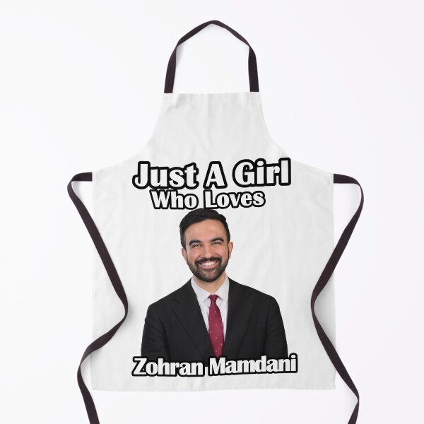 Item preview, Just A Girl Who Loves Zohran Mamdani designed and sold by Beluga Cat.