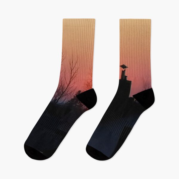 Item preview, Red urban sunset designed and sold by Abaj.