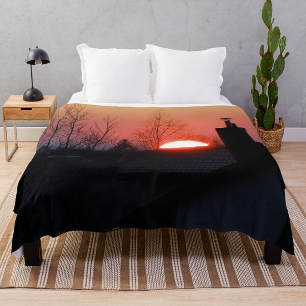 Item preview, Red urban sunset designed and sold by Abaj.