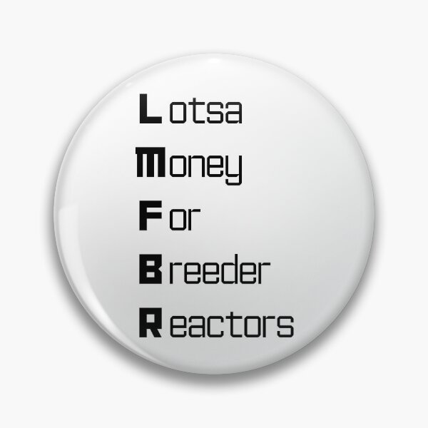 Item preview, Funny LMFBR Nuclear Engineering Acronym Pun designed and sold by ThePungineer.