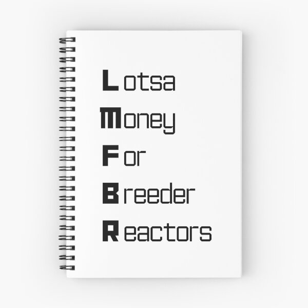 Item preview, Funny LMFBR Nuclear Engineering Acronym Pun designed and sold by ThePungineer.