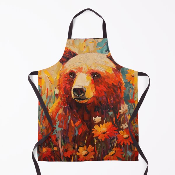 Item preview, Warm Portrait of a Teddy Bear designed and sold by MidArtForge.