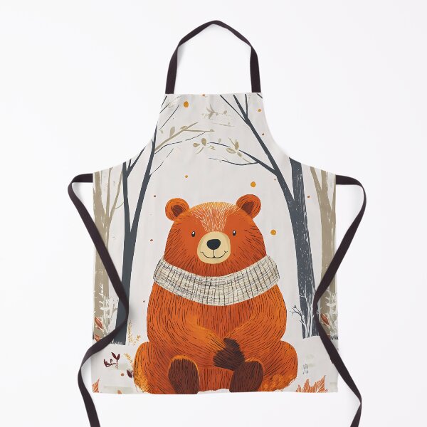 Item preview, Warm Portrait of a Teddy Bear designed and sold by MidArtForge.