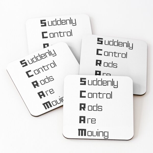 Item preview, Funny SCRAM Nuclear Engineering Acronym Pun designed and sold by ThePungineer.