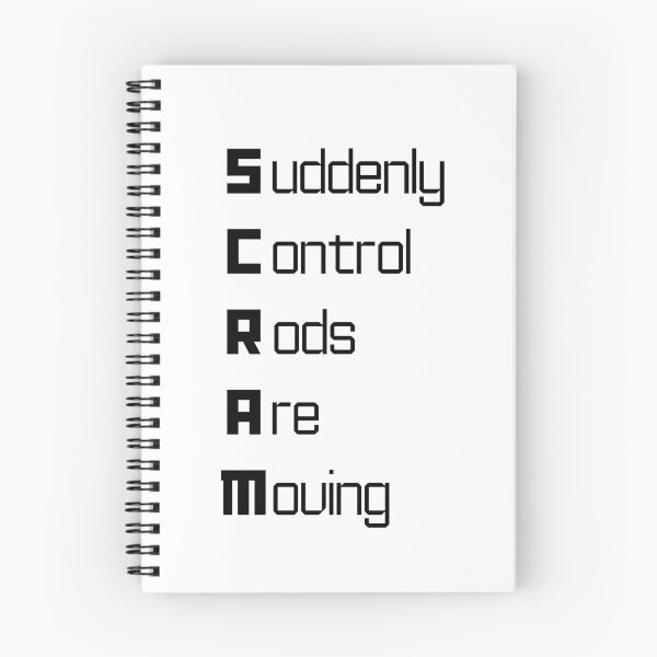Item preview, Funny SCRAM Nuclear Engineering Acronym Pun designed and sold by ThePungineer.