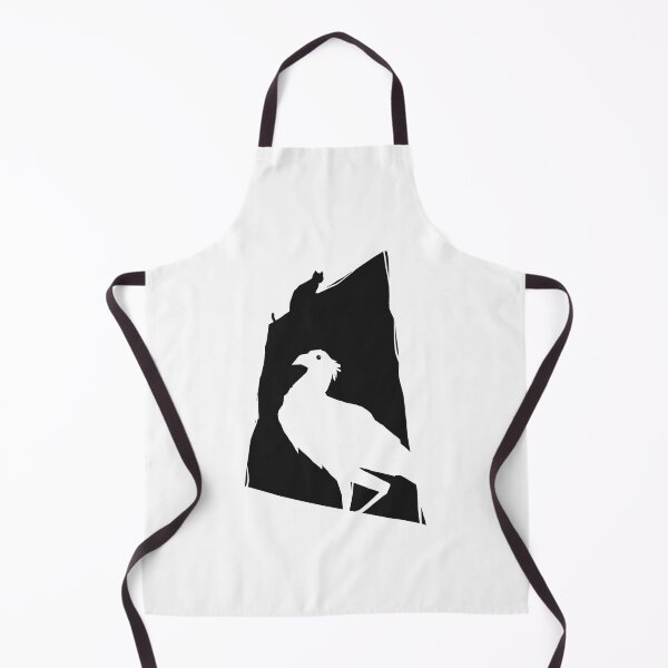 Item preview, The Bird and The Cat, Minimal, Black, Flow Movie designed and sold by FurtherShoreDesigns.