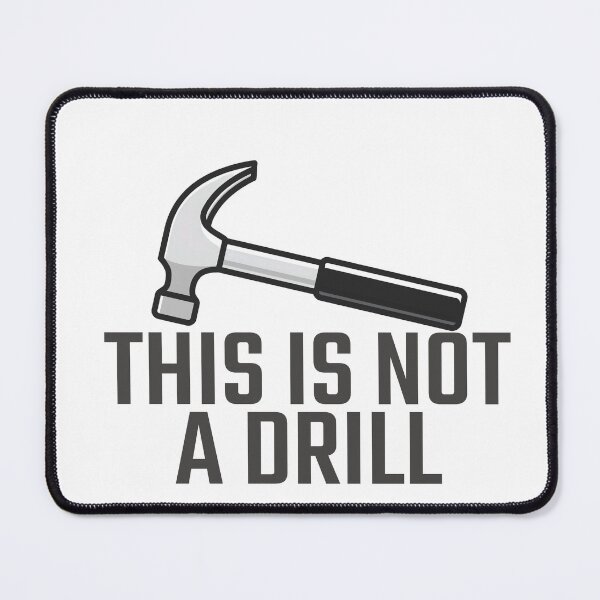 Item preview, Hammer not a Drill Shirt designed and sold by Infinite Style Tees.