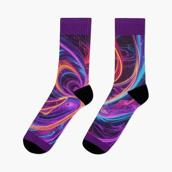 Item preview, Electric Swirl of Spirit – a vibrant dance of energy, color, and flow designed and sold by CanaryTalesVisuals.