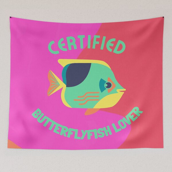 Item preview, Certified butterfly fish lover designed and sold by GasconyPassion.