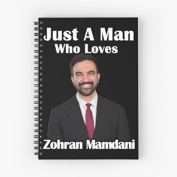 Item preview, Just A Man Who Loves Zohran Mamdani designed and sold by Beluga Cat.