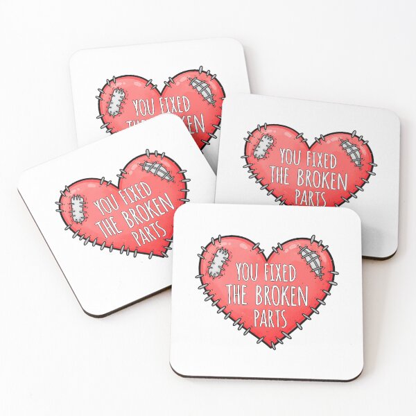 Item preview, You Fixed The Broken Parts Heart designed and sold by Owcomm.