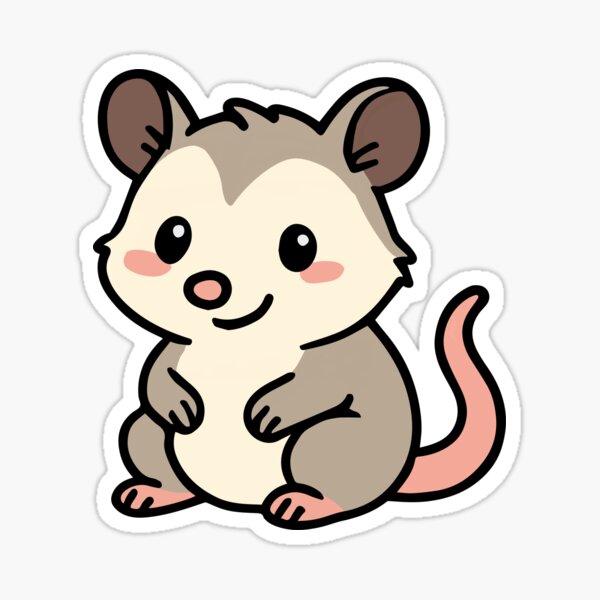 Item preview, Adorable Possum Art – Forest Animal Design designed and sold by EntangledQNTM.