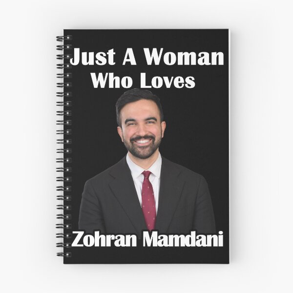Item preview, Just A Woman Who Loves Zohran Mamdani designed and sold by Beluga Cat.