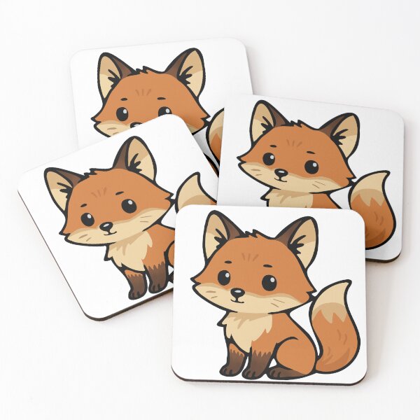 Item preview, Fox Lover Gift – Cute Red Fox Illustration designed and sold by EntangledQNTM.