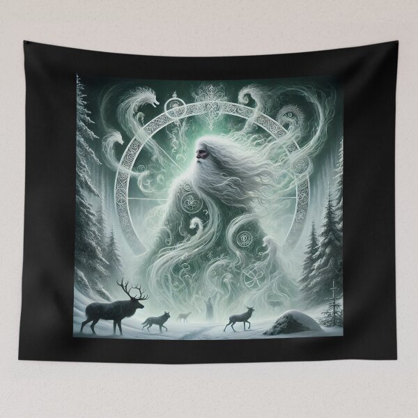 Item preview, "Ullr – Lord of the Hunt | Norse God of Winter & Arrows" designed and sold by Umbra666.