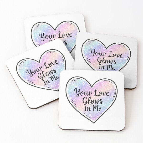 Item preview, Your Love Glows In Me Sparkle Heart designed and sold by Owcomm.
