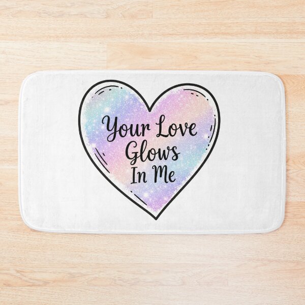 Item preview, Your Love Glows In Me Sparkle Heart designed and sold by Owcomm.