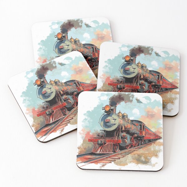 Item preview, Vintage Steam Train designed and sold by DKRPalette.