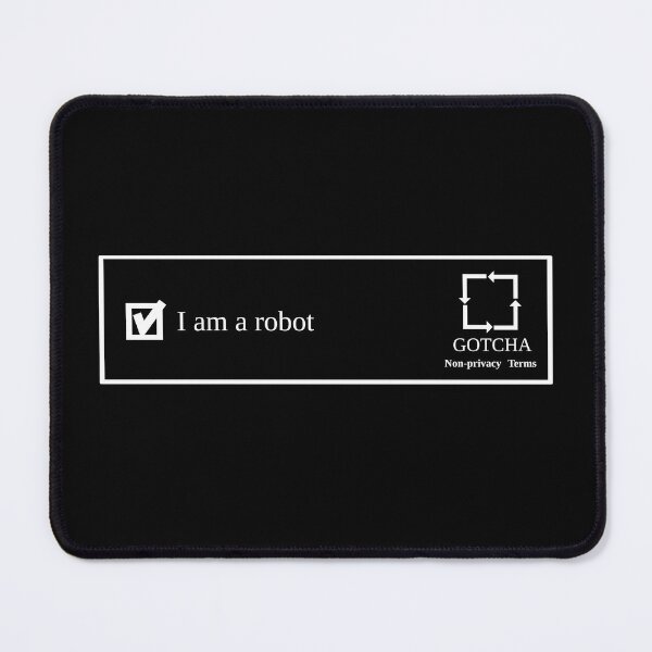Item preview, CAPTCHA I am a robot designed and sold by 404shopnotf0und.