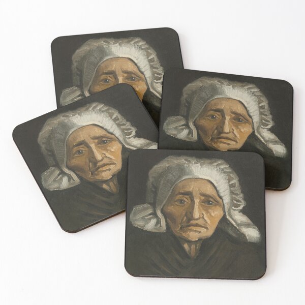 Item preview, Van Gogh Head of an Old Peasant Woman with White Cap designed and sold by KAI-Studio.